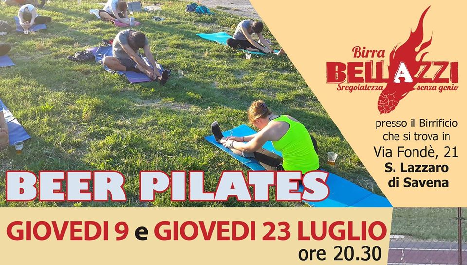 Beer Pilates al Birra Artigianale Bellazzi Spaccio